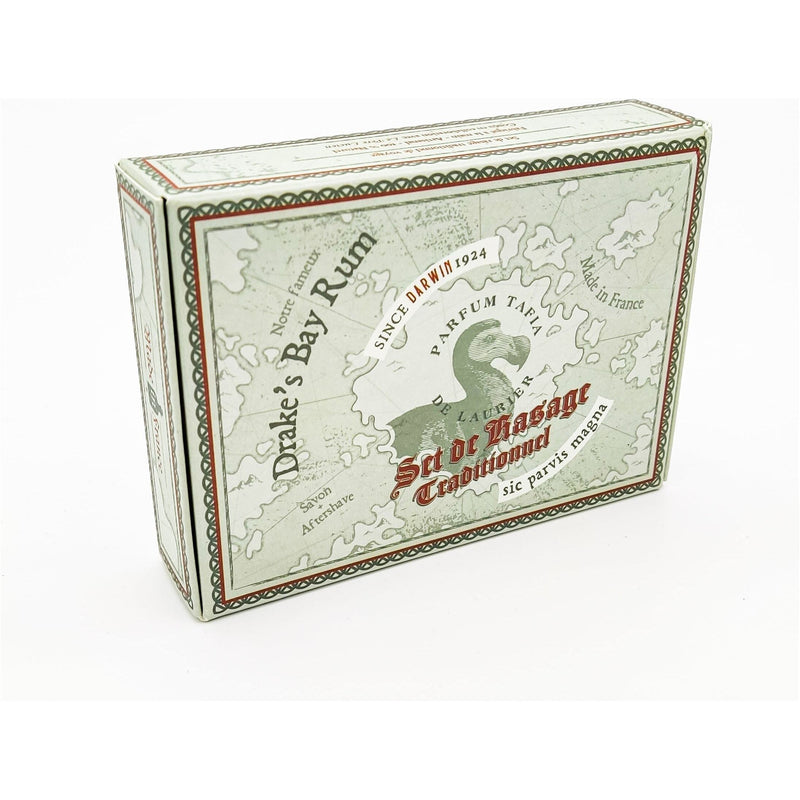 Darwin Shaving Darwin Shaving Drake Travel Shaving Set Shaving Cream 15g + Aftershave 20ml Shaving Set Beige
