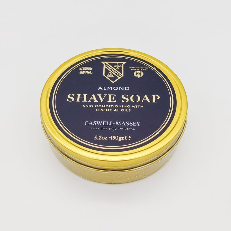 Caswell Massey Caswell-Massey Almond Shave Soap/Cream Collection Shaving soap & Cream Antique White 5.2 oz / Shaving Soap,8 oz / Shaving Cream,3.3 oz / Shaving Soap Refill,3.3 oz / Shaving Soap With Bowl,3.3 oz / Shaving Soap Wooden Bowl