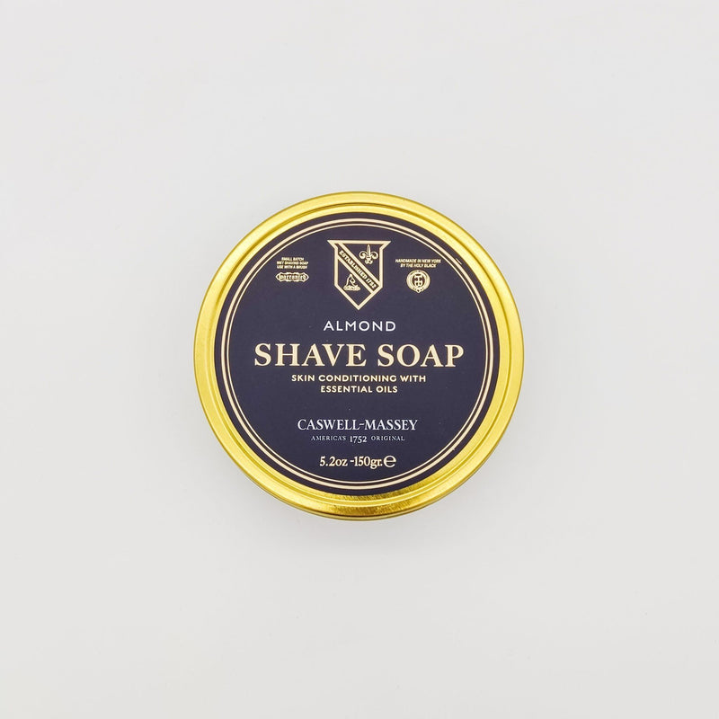 Caswell Massey Caswell-Massey Almond Shave Soap/Cream Collection Shaving soap & Cream Antique White 5.2 oz / Shaving Soap