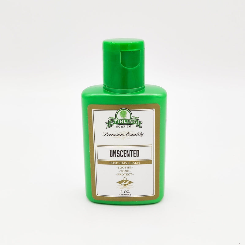 Stirling Soap Co Stirling Soap Co. Unscented Shaving Collection Shaving Set White Smoke Post Shave Balm 4oz