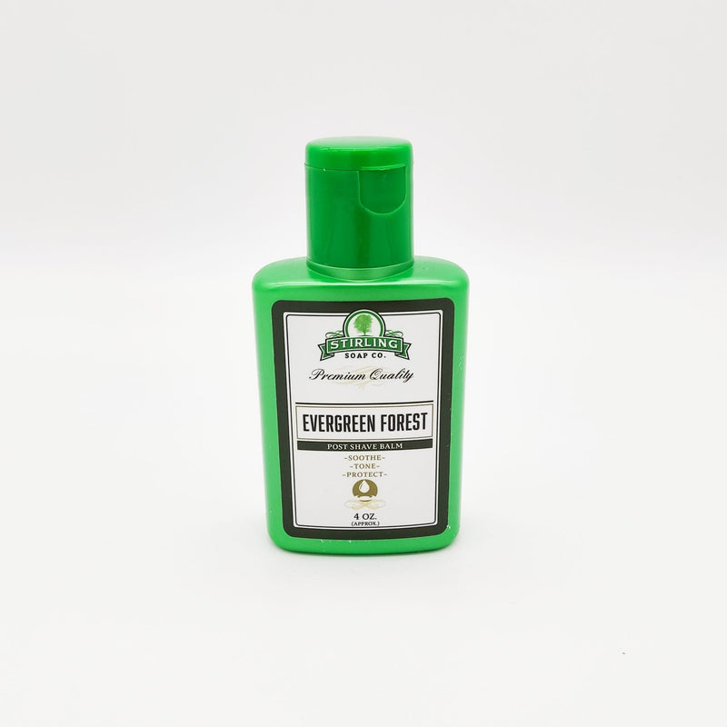 Stirling Soap Co Stirling Soap Co. Evergreen Forest Shaving Collection Shaving Set White Smoke Post Shave Balm 4oz