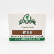 Stirling Soap Co Stirling Soap Co. Bay Rum Bath Soap 5.5 Oz Bath Soap White Smoke