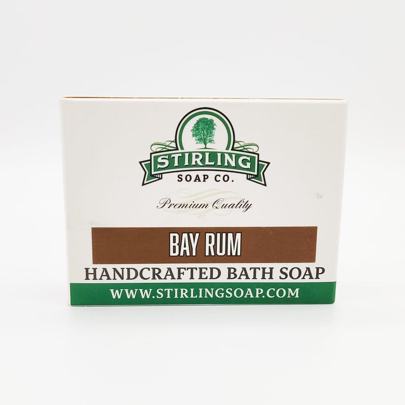 Stirling Soap Co Stirling Soap Co. Bay Rum Bath Soap 5.5 Oz Bath Soap White Smoke
