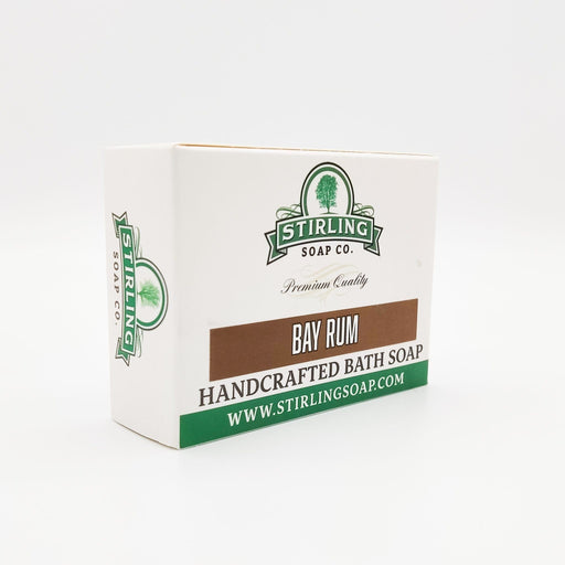 Stirling Soap Co Stirling Soap Co. Bay Rum Bath Soap 5.5 Oz Bath Soap White Smoke
