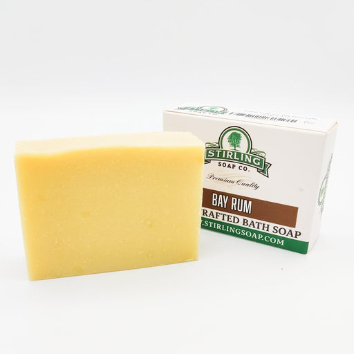 Stirling Soap Co Stirling Soap Co. Bay Rum Bath Soap 5.5 Oz Bath Soap Beige