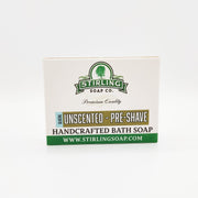 Stirling Soap Co Stirling Soap Co. Glacial Unscented - Pre-Shave Bath Soap 5.5 Oz Pre-Shave Bath Soap White Smoke
