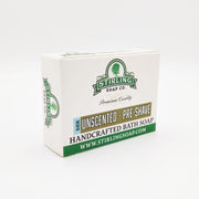 Stirling Soap Co Stirling Soap Co. Glacial Unscented - Pre-Shave Bath Soap 5.5 Oz Pre-Shave Bath Soap White Smoke