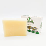 Stirling Soap Co Stirling Soap Co. Glacial Unscented - Pre-Shave Bath Soap 5.5 Oz Pre-Shave Bath Soap Beige