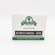 Stirling Soap Co Stirling Soap Co. Activated Charcoal - Facial Bath Soap 5.5 Oz Facial Bath Soap White Smoke