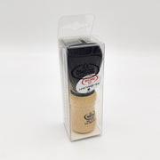 Omega Omega Synthetic Fiber Beard Brush 196228 Beech Wood Handle Beard Brush Antique White