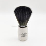 Omega Omega Shaving Brush White 196711 Hi-Brush Synthetic Fibre Shaving Brush White Smoke