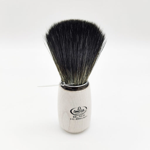 Omega Omega Shaving Brush White 196711 Hi-Brush Synthetic Fibre Shaving Brush White Smoke