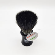 Omega Omega Shaving Brush Black 196818 Hi-Brush Synthetic Fibre Shaving Brush White Smoke