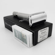 RazoRock RazoRock Mission - 3 Piece Razor (With 316L SS Bulldog Handle) Razor Light Gray