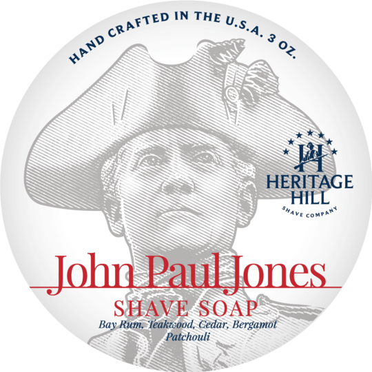 Heritage Hill Heritage Hill John Paul Jones Shave Soap 3 Oz Shave Soap Light Gray