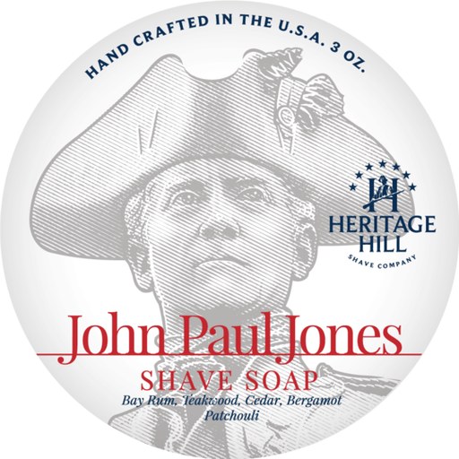 Heritage Hill Heritage Hill John Paul Jones Shave Soap 3 Oz Shave Soap Light Gray