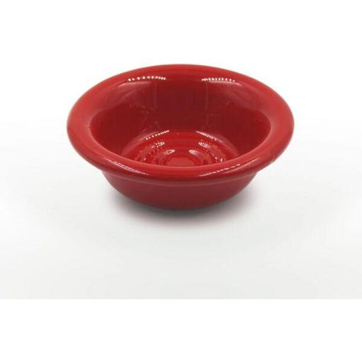 Le Birichine Le Birichine Red Ceramic Shaving Bowl Shaving Bowl White Smoke