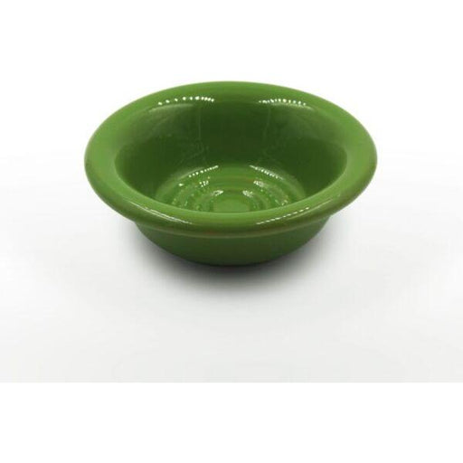 Le Birichine Le Birichine Green Ceramic Shaving Bowl Shaving Bowl Dark Olive Green