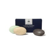 Caswell Massey Caswell-Massey Bath Soap Box of Three 5.8 oz Each Bar Collection Bar Soap Light Gray Apothecary