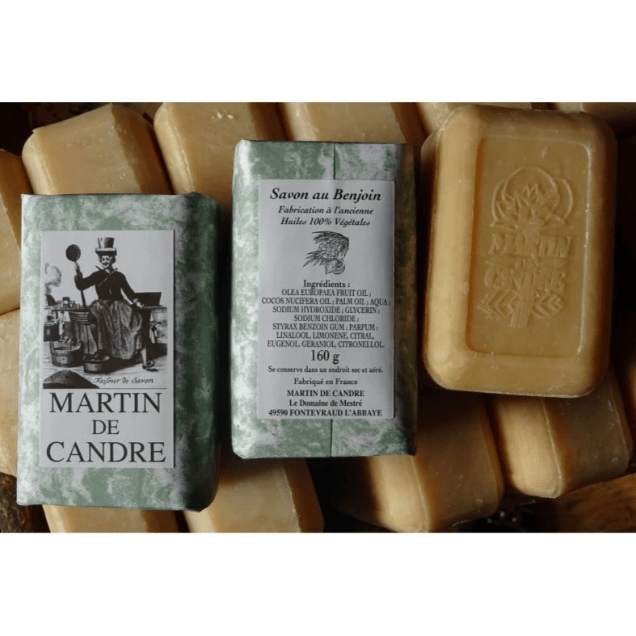 Martin de Candre Martin de Candre Single Solid Soap Collection 100g - 250g Bar Soap Dim Gray Benjoin / 160g