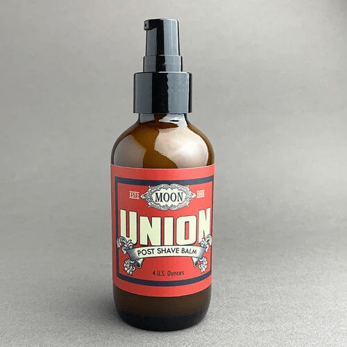 Moon Soaps Moon Soaps Union Post Shave Balm 4 Oz Post Shave Balm Dark Gray