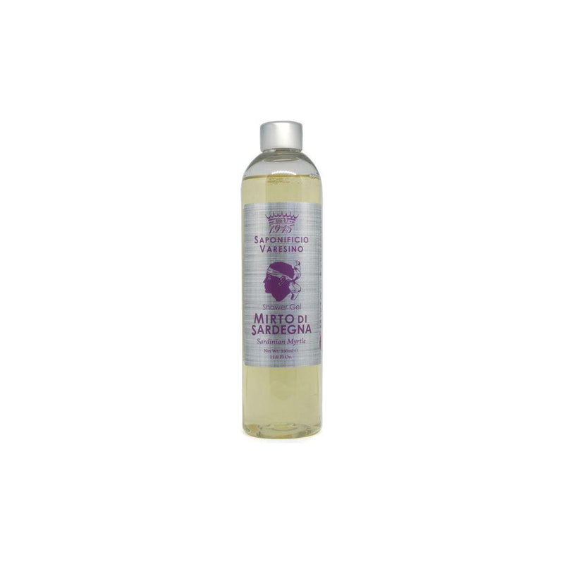 Saponificio Varesino Saponificio Varesino Shower Gel Collection Shower Gel Dark Gray Mirto Di Sardegnna 11.5 fl oz