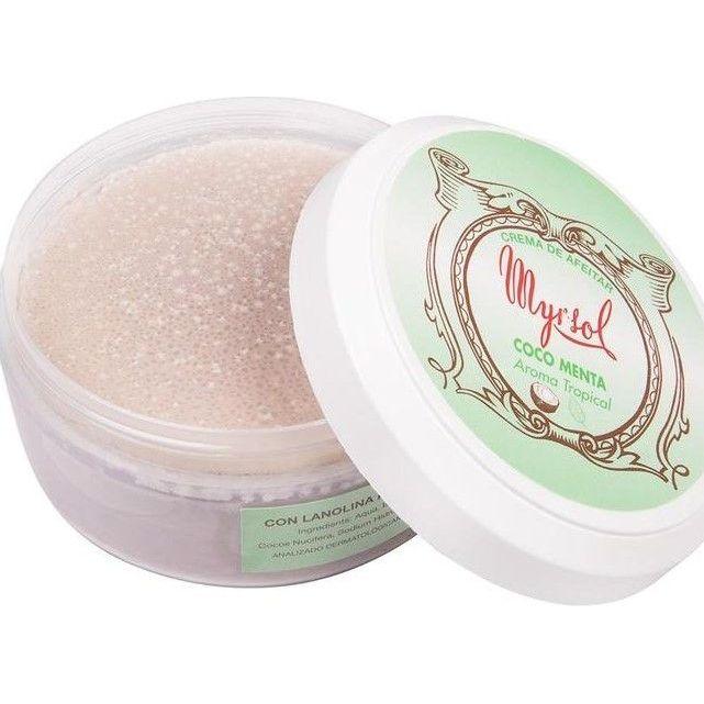 Myrsol Myrsol Coco Menta Shaving Soap 150Ml Shaving Soap Light Gray