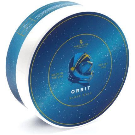 Noble Otter Noble Otter Soap Co. Orbit Shaving Collection Shaving Set Dark Slate Blue Aftershave Splash 4 oz,Aftershave Balm 4 oz