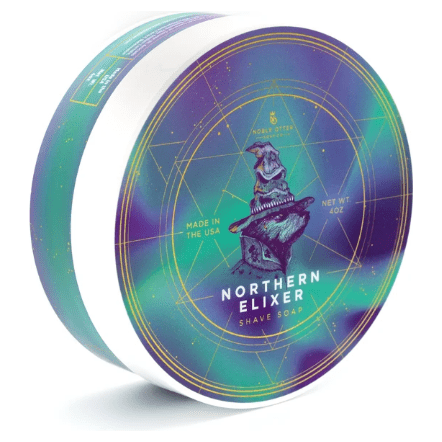 Noble Otter Noble Otter Soap Co. Northern Elixir Shaving Collection Shaving Set Slate Gray Shaving Soap 4 oz