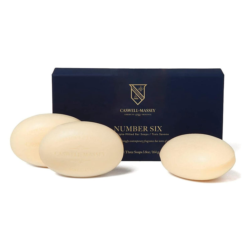 Caswell Massey Caswell Massey Heritage Triple-Milled Bar Soaps Set of Three 5.8oz Collection Bar Soap Wheat Heritage Number Six
