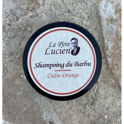Le Pere Lucien Le Pere Lucien Cedre Orange Natural Beard Shampoo 100g Beard Shampoo Dark Gray
