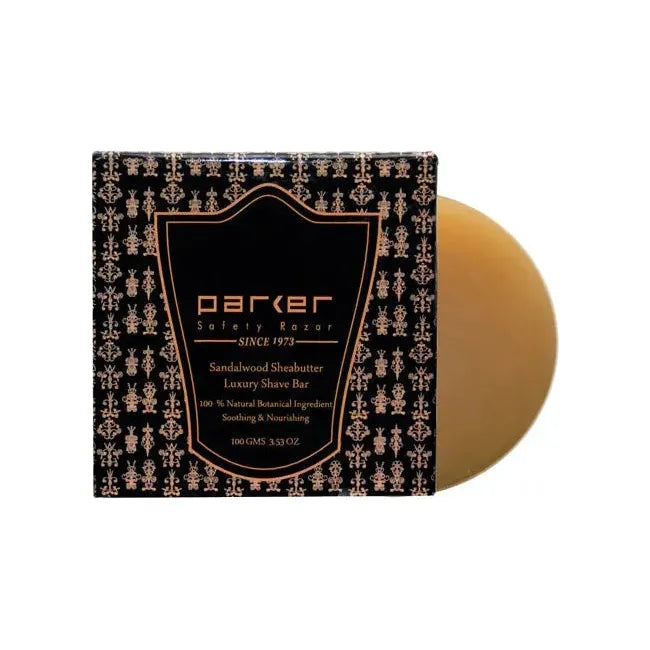 Parker Parker Sandalwood Shea Butter Shaving Soap Refill 100g Shaving Soap Black
