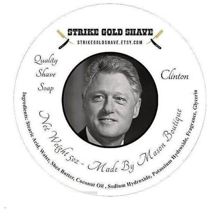 Strike Gold Shave Strike Gold Shave Clinton Shaving Collection Shaving Set Dark Slate Gray Shaving Soap 5 oz
