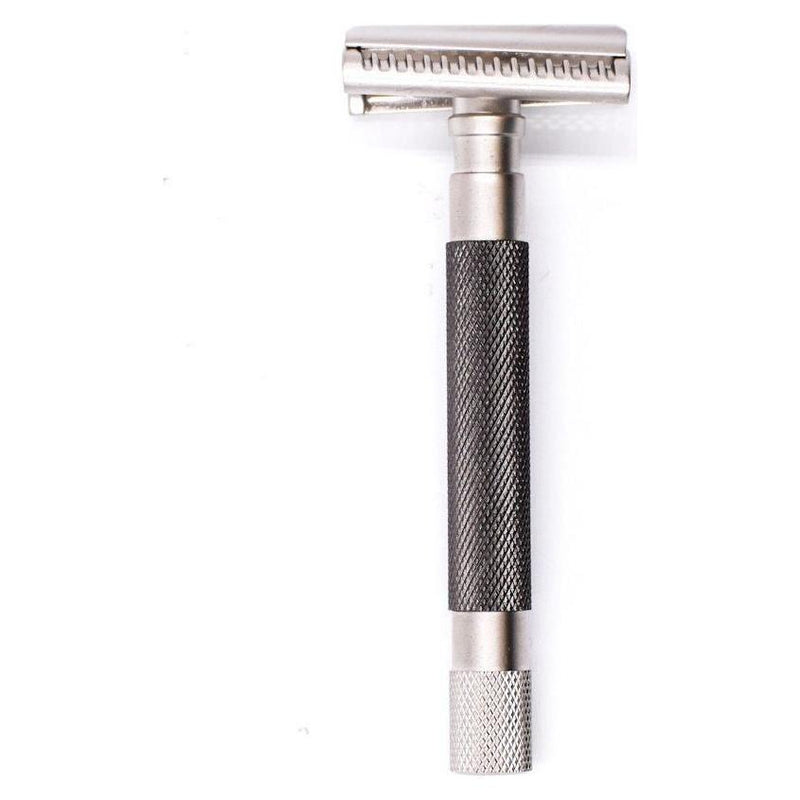 Parker Parker 55SL-GR Graphite Semi Slant 3 Piece Safety Razor Safety Razor Light Gray