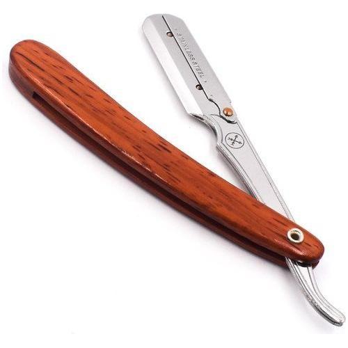 Parker Parker SRRW Clip-Type Rosewood Handle Stainless Steel Straight Barber Shavette Razor Shavette Razor Lavender