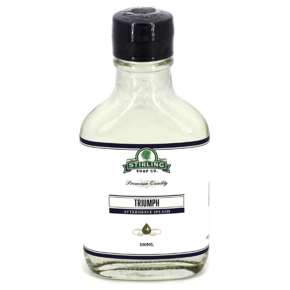 Stirling Soap Co Stirling Soap Co. Triumph Shaving Collection Shaving Set Dark Slate Gray Aftershave Splash 3.3oz
