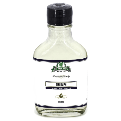 Stirling Soap Co Stirling Soap Co. Triumph Shaving Collection Shaving Set Dark Slate Gray Aftershave Splash 3.3oz