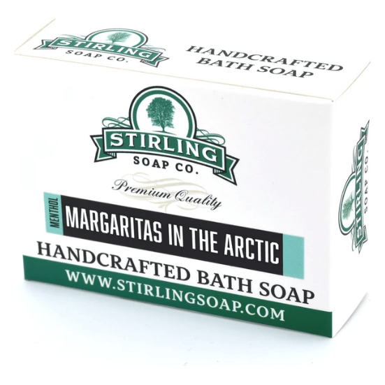 Stirling Soap Co Stirling Soap Co. Margaritas in the Arctic Menthol Bath Soap 5.5 Oz Bath Soap Lavender
