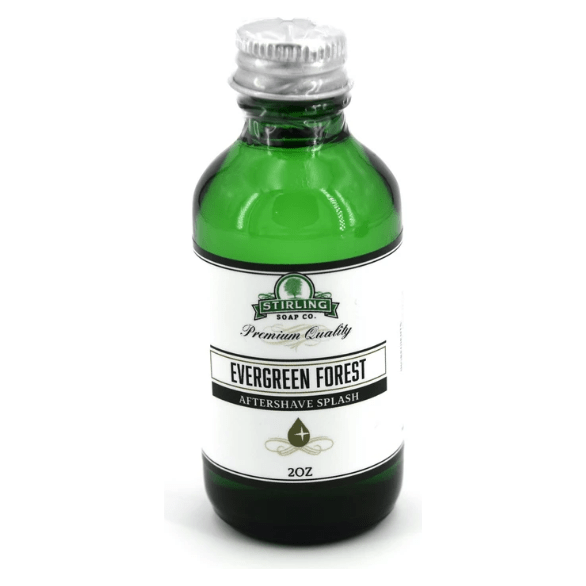 Stirling Soap Co Stirling Soap Co. Evergreen Forest Shaving Collection Shaving Set Lavender Aftershave 2oz