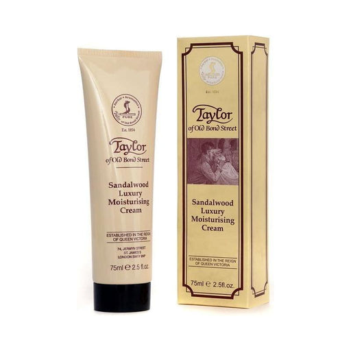 Taylor Of Old Bond Street Taylor of Old Bond Street Sandalwood Moisturising Cream 75ml Moisturising Cream Tan