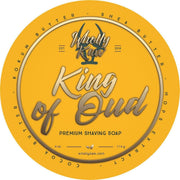 WhollyKaw Wholly Kaw King of Oud Shaving Collection Shaving Set Goldenrod Vegan Shaving Soap 4 oz