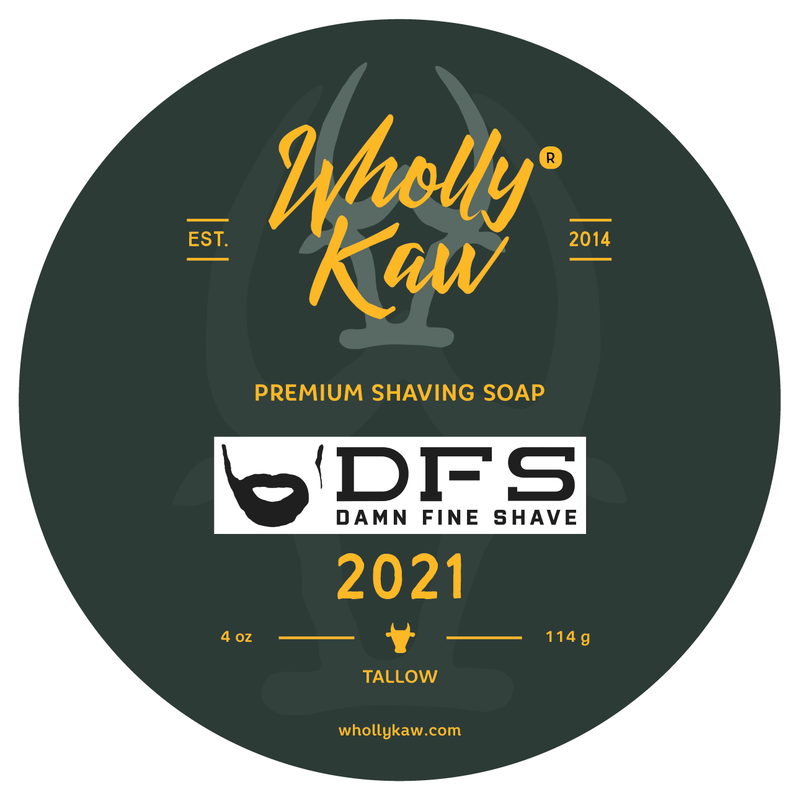 WhollyKaw Wholly Kaw DFS Shaving Collection Shaving Set Dark Slate Gray Shaving Soap 4 oz,Aftershave Splash 4 oz