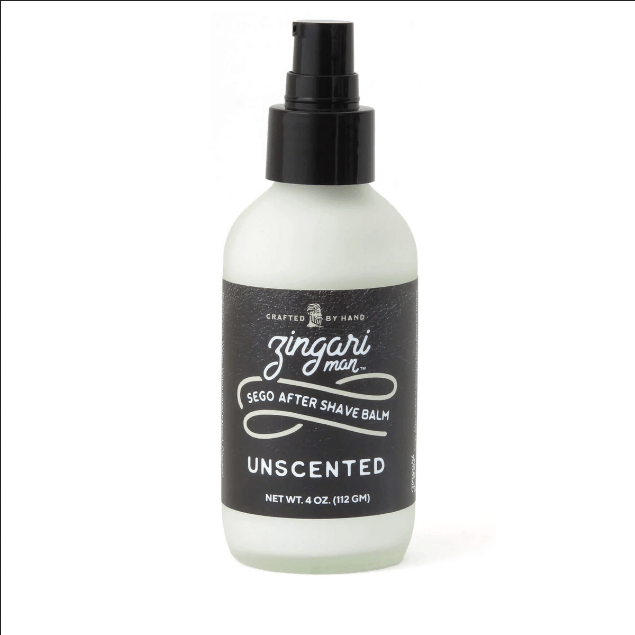 Zingari Man Zingari Man Unscented Shaving Collection Shaving Set Light Gray Sego Aftershave Balm 4 oz
