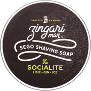 Zingari Man Zingari Man The Socialite Shaving Collection Shaving Set Dark Slate Gray Shaving Soap 5 oz