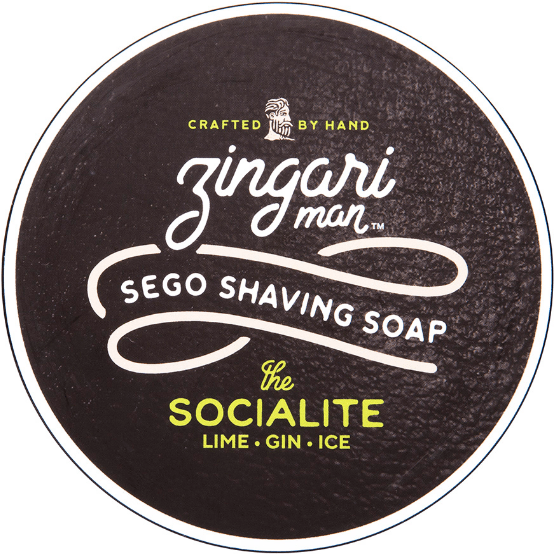 Zingari Man Zingari Man The Socialite Shaving Collection Shaving Set Dark Slate Gray Shaving Soap 5 oz
