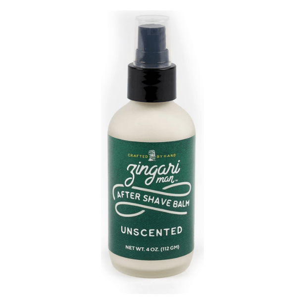 Zingari Man Zingari Man Unscented Shaving Collection Shaving Set Light Gray Aftershave Balm 4 oz