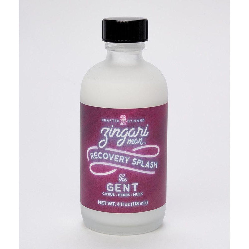 Zingari Man Zingari Man The Gent Shaving Collection Shaving Set Light Gray Recovery Splash 4 oz