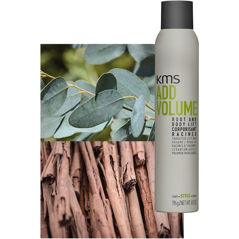 KMS KMS AddVolume Root And Body Lift Hair Spray 6.7 Oz Hair Spray Rosy Brown