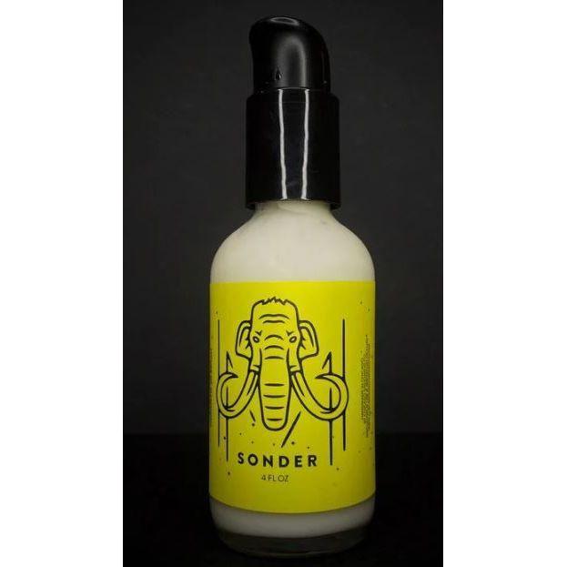 House of Mammoth House of Mammoth Sonder Shaving Collection Shaving Set Yellow Green Aftershave Balm 4oz