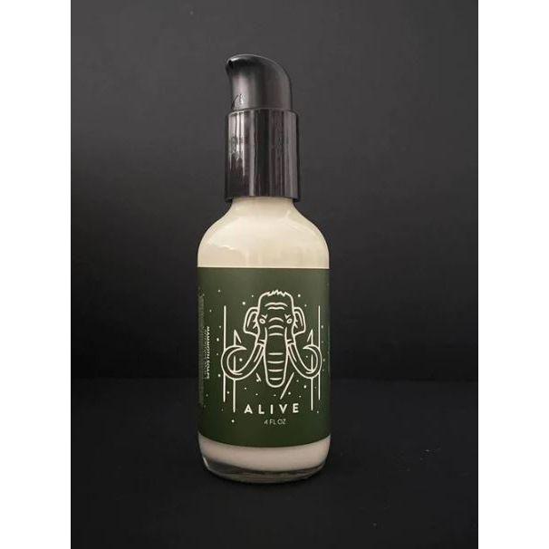 House of Mammoth House of Mammoth Alive Shaving Collection Shaving Set Dark Slate Gray Aftershave Balm 4 oz